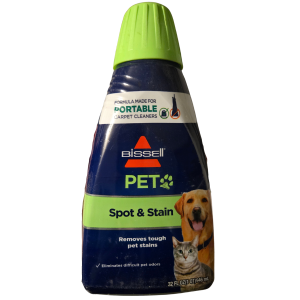BISSELL Pet Spot & Stain Portable Carpet Cleaner Formula 32 oz (74R7)