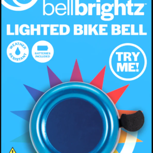 Bell Brightz Multicolor LED Light-Up Bike Bell - Weather-Resistant