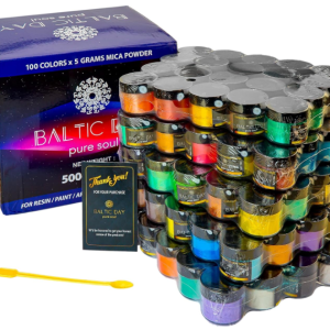 BALTIC DAY Mica Powder Pigment (100-Color Set)
