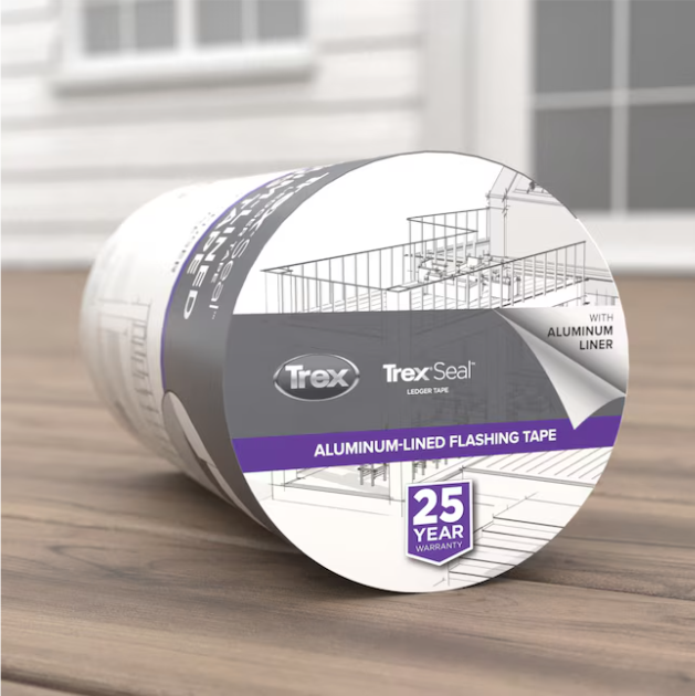 Trex Seal Ledger 11-in x 50-ft Butyl Deck Tape