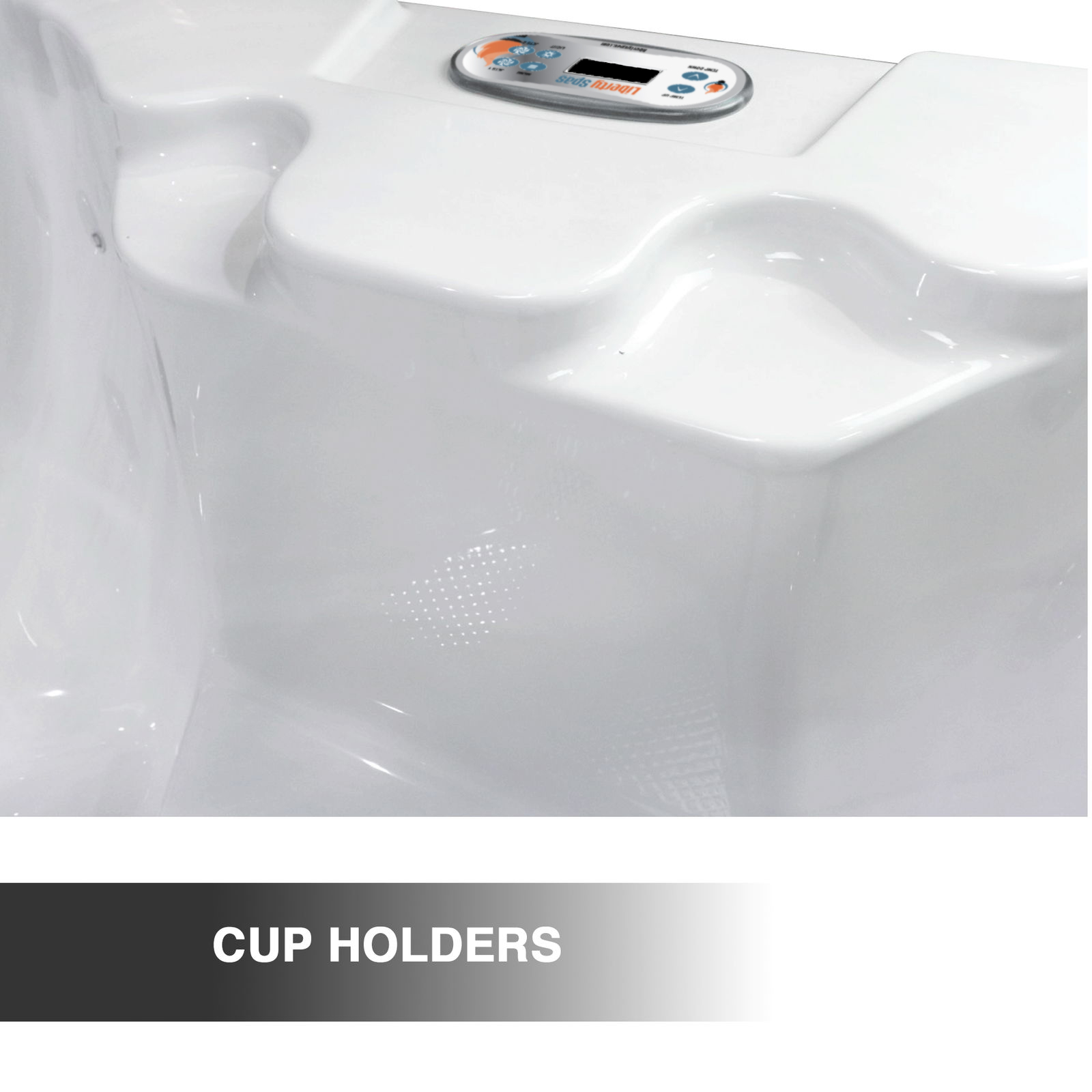 Liberty Spas LYS4500 5-Person Plug and Play 120V Hot Tub Spa KH-10200 Digital Topside Control Panel