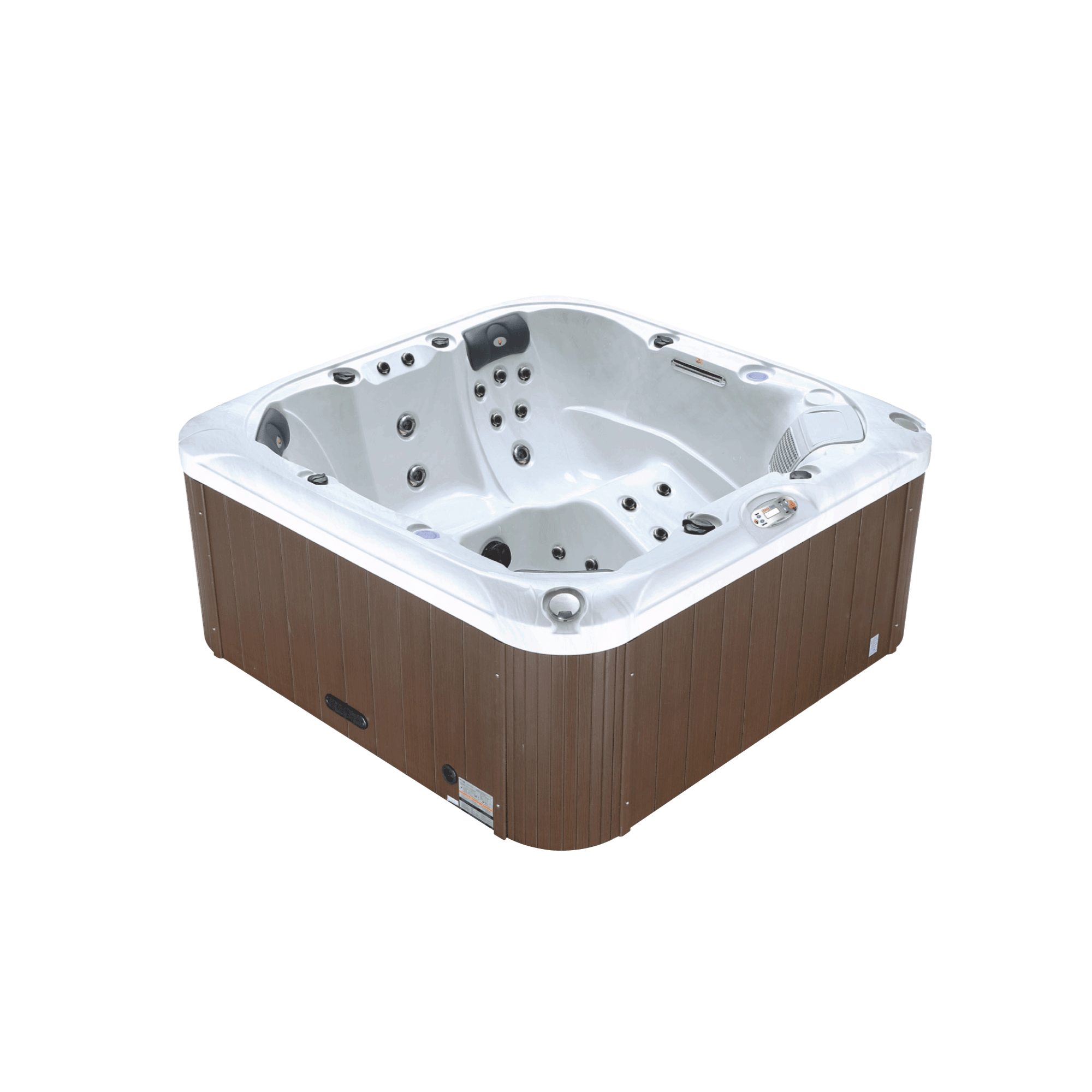 Liberty Spas LYS5000 6-Person 240V Luxury Hot Tub Spa KH-10206 Overhead Shell & 34 Jets Layout